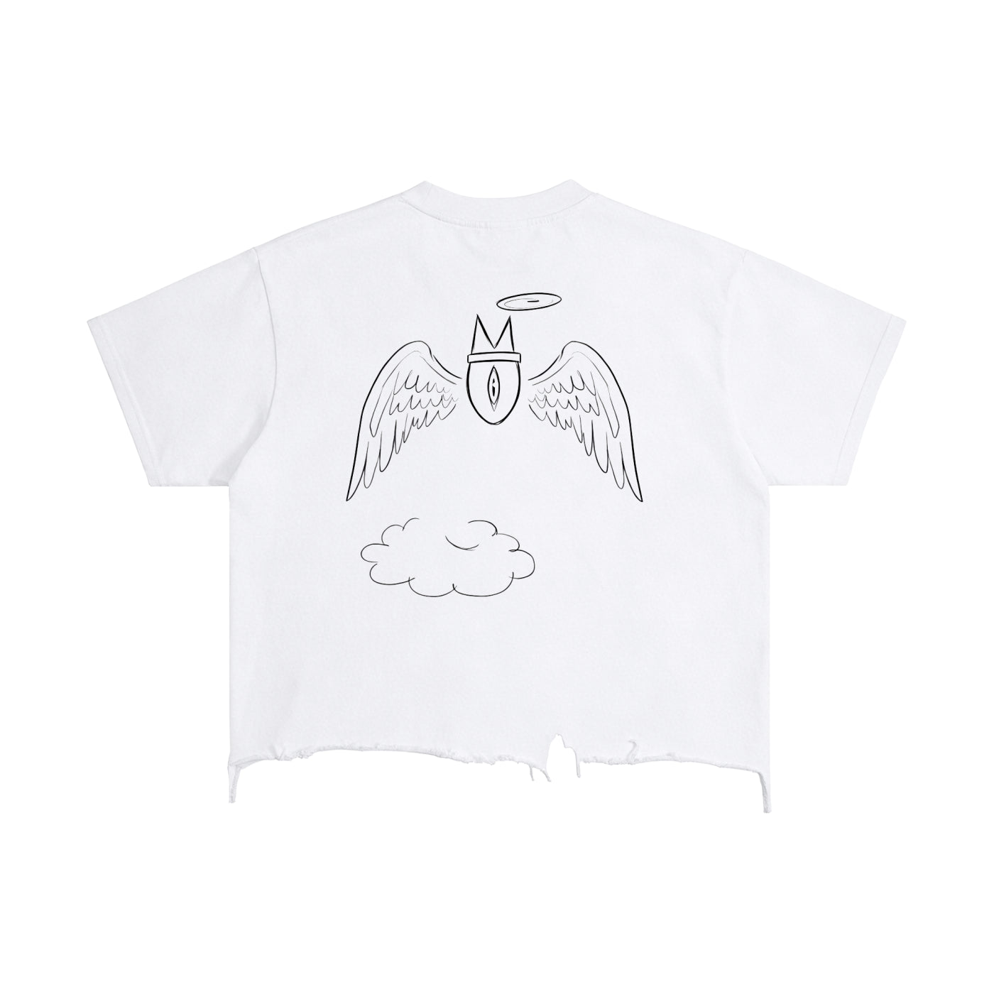 Nimbus Novem ~ Archive Tee IX • Vintage Wash • Boxy Fit • Distressed Hem