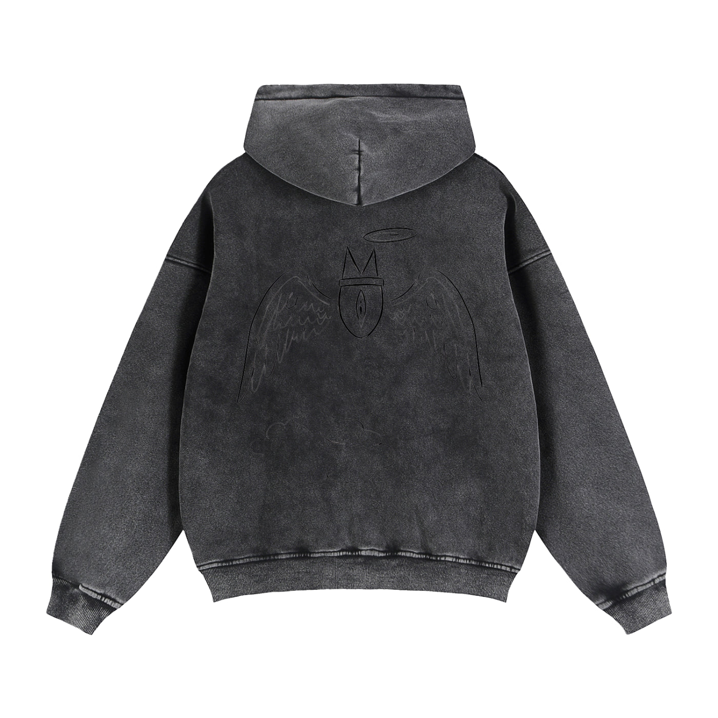 Nimbus Novem ~ Aether Hoodie • Premium Fleece ~ Boxy Silhouette ~ Full-Zip Design