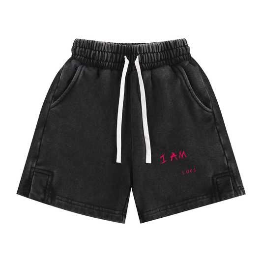 I Am ~ 1 of 1 ~ Snow Washed Kids' Shorts