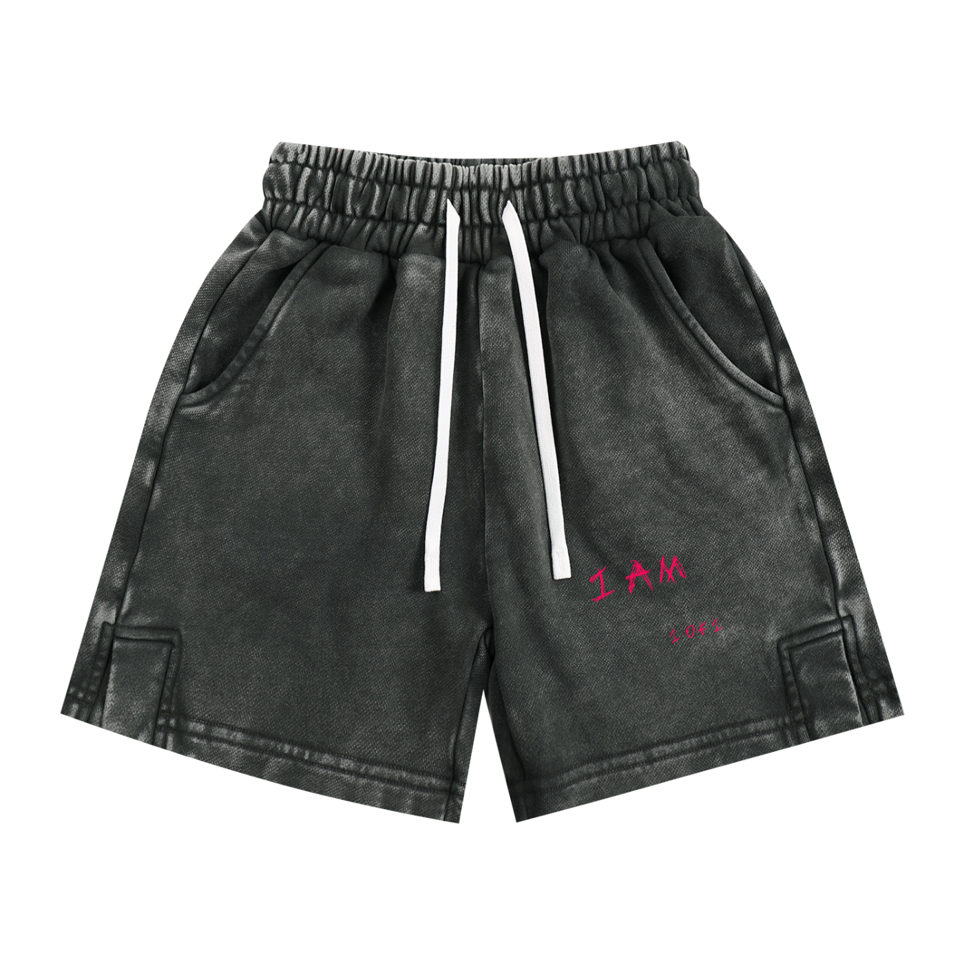 I Am ~ 1 of 1 ~ Snow Washed Kids' Shorts