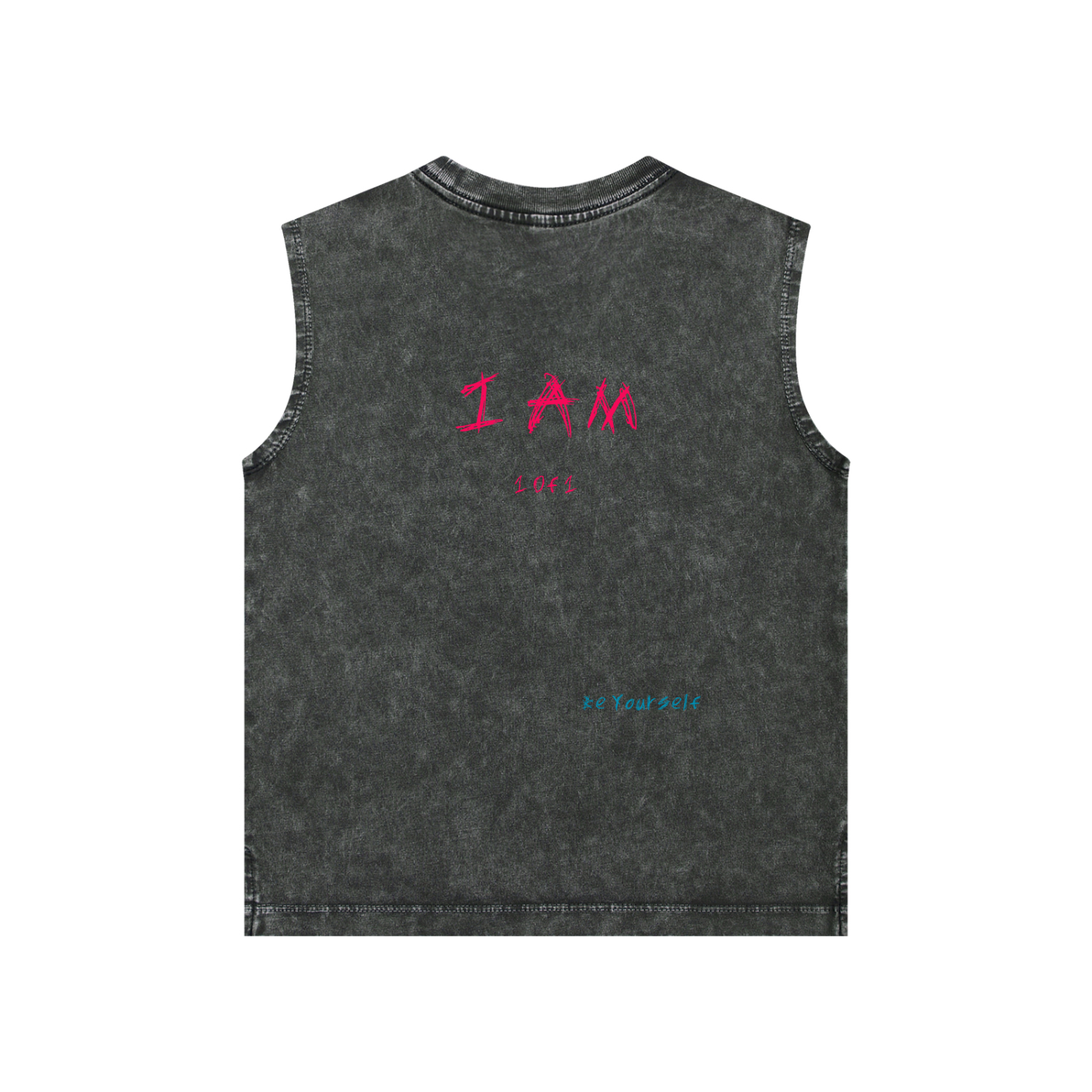 I AM ~ 1 0f 1 ~ Snow Washed Kids' Tank