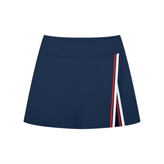 Novem Axis A-Line Slit Skirt
