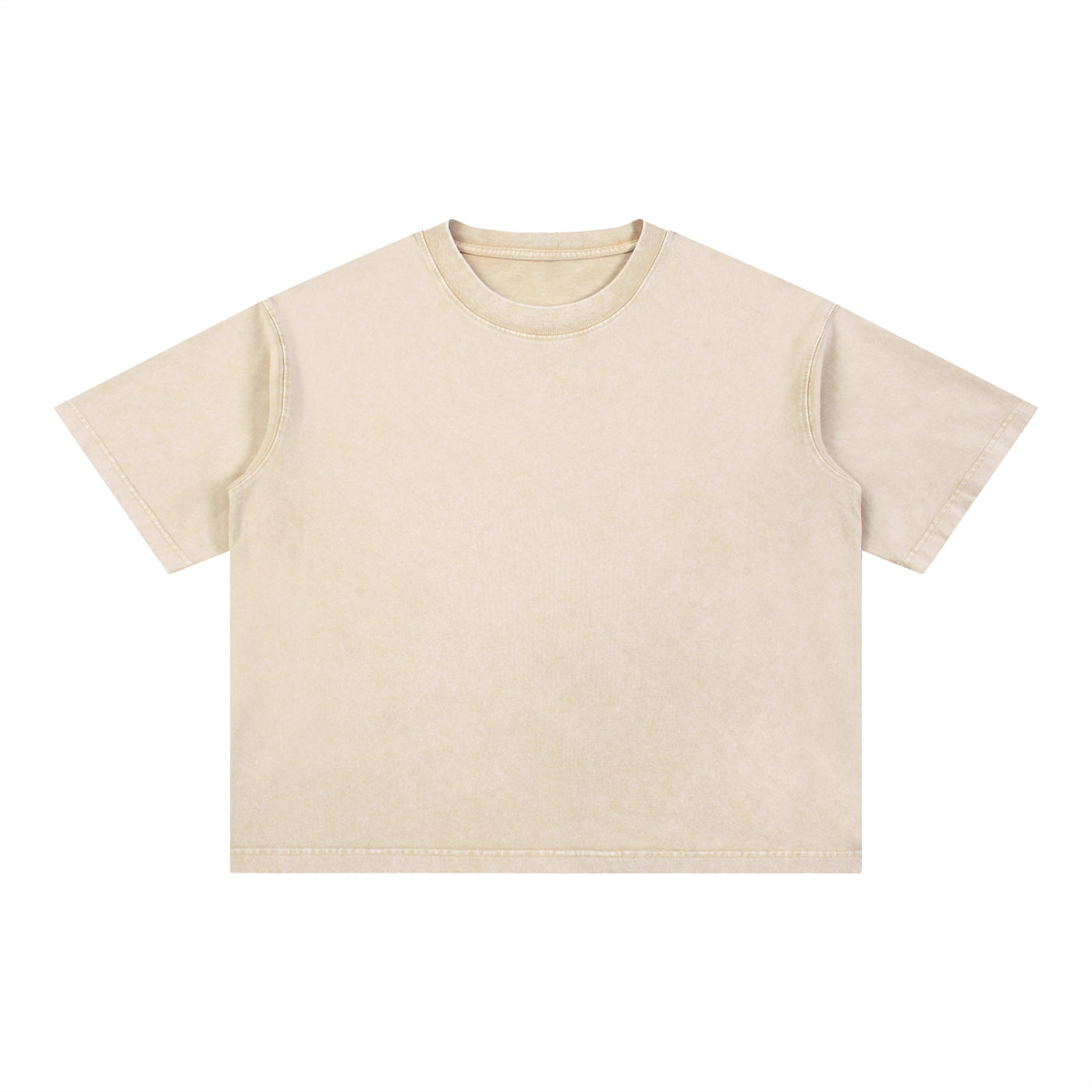 Nimbus Novem ~ Cloudveil Tee • Mineral Wash ~  Boxy Cotton T-Shirt