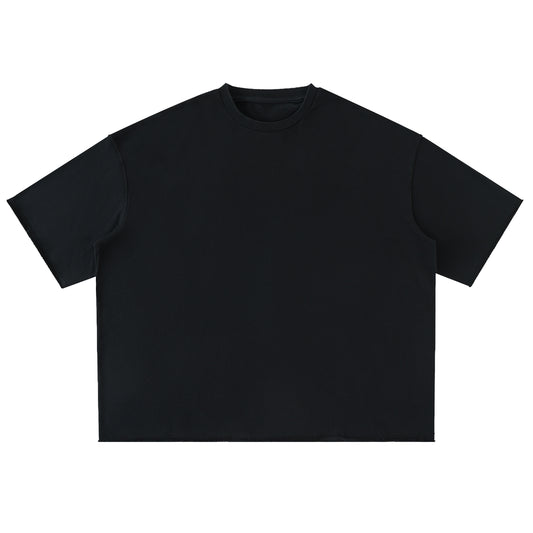 Nimbus Novem ~ Washed Rolled Hem Half Sleeve T-Shirt
