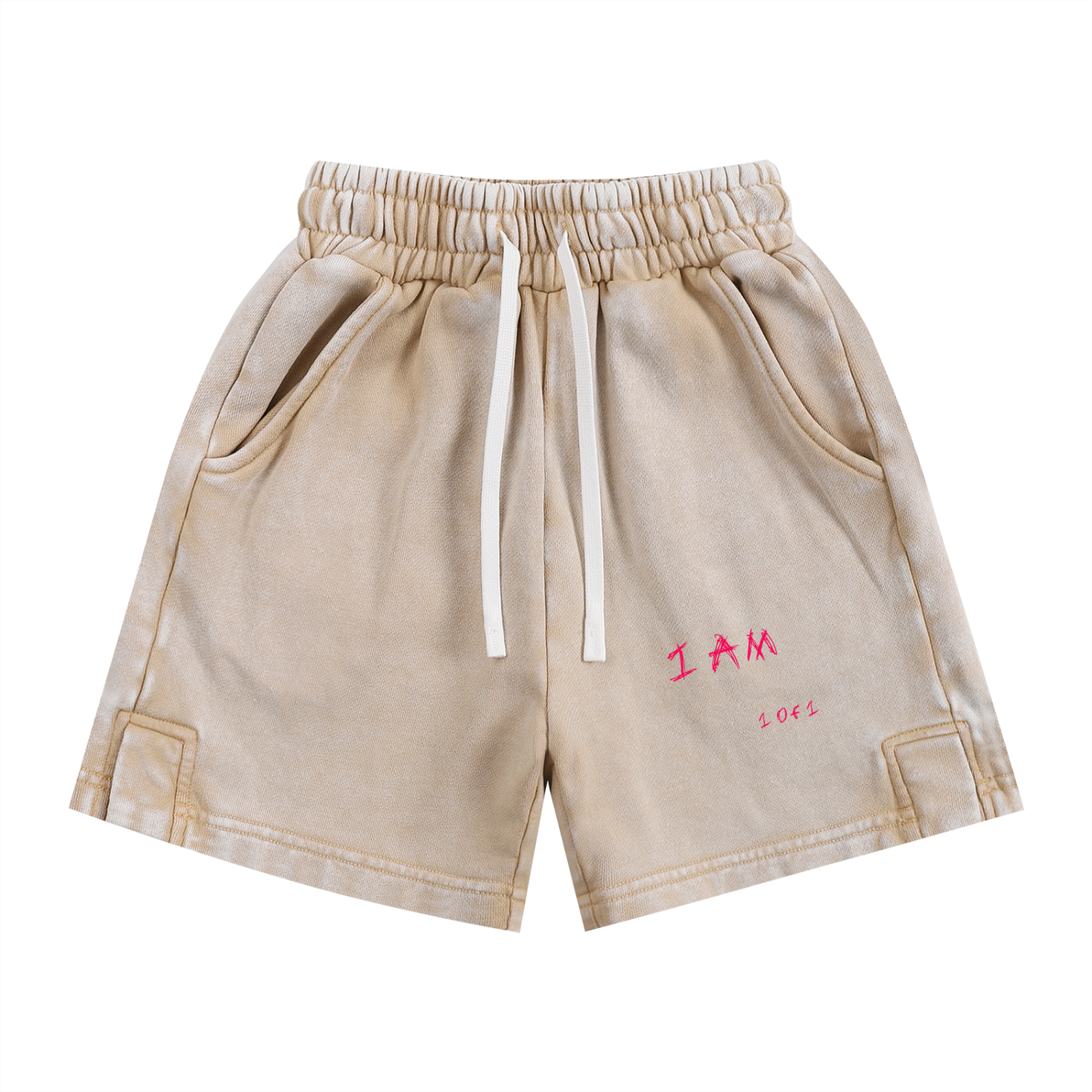 I Am ~ 1 of 1 ~ Snow Washed Kids' Shorts
