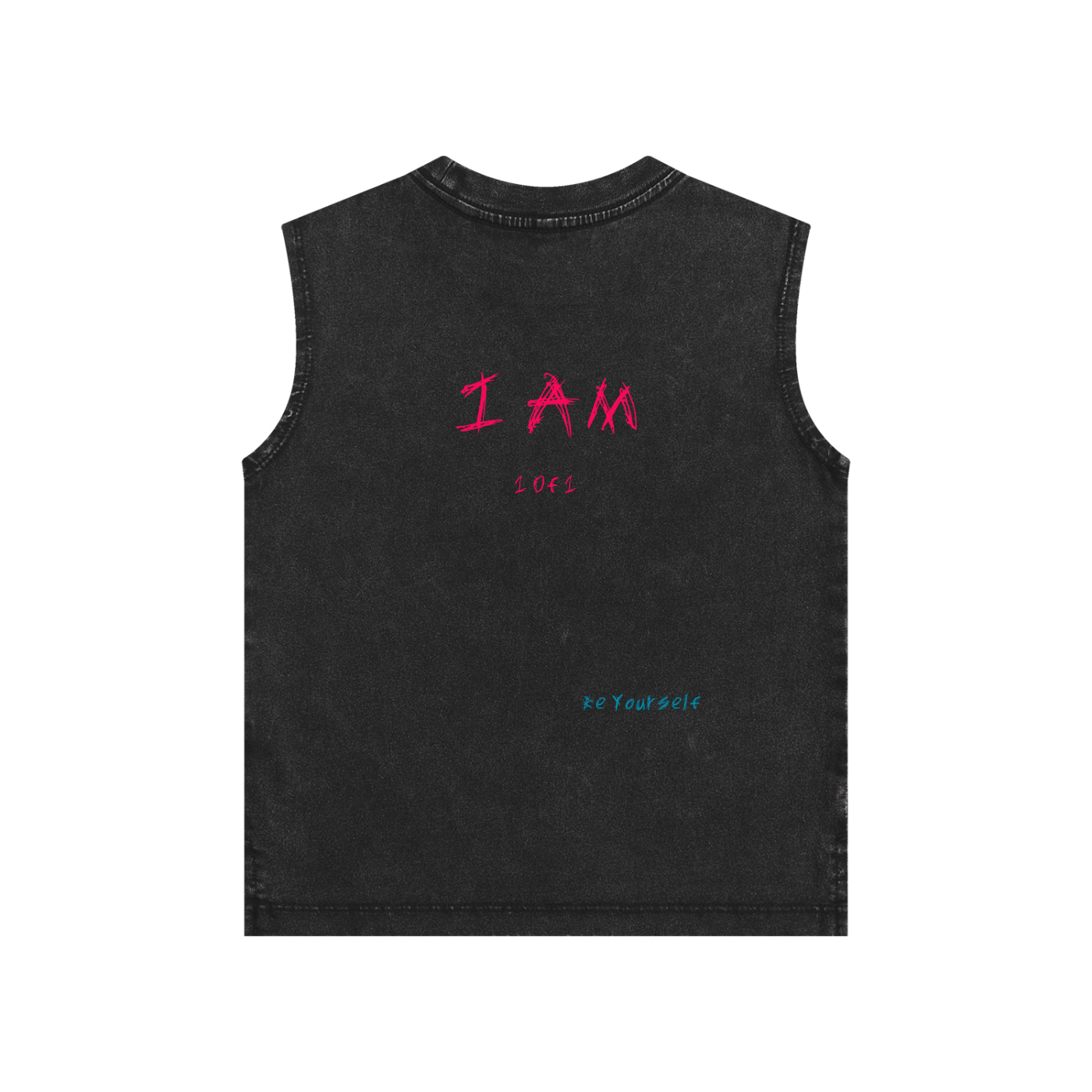 I AM ~ 1 0f 1 ~ Snow Washed Kids' Tank
